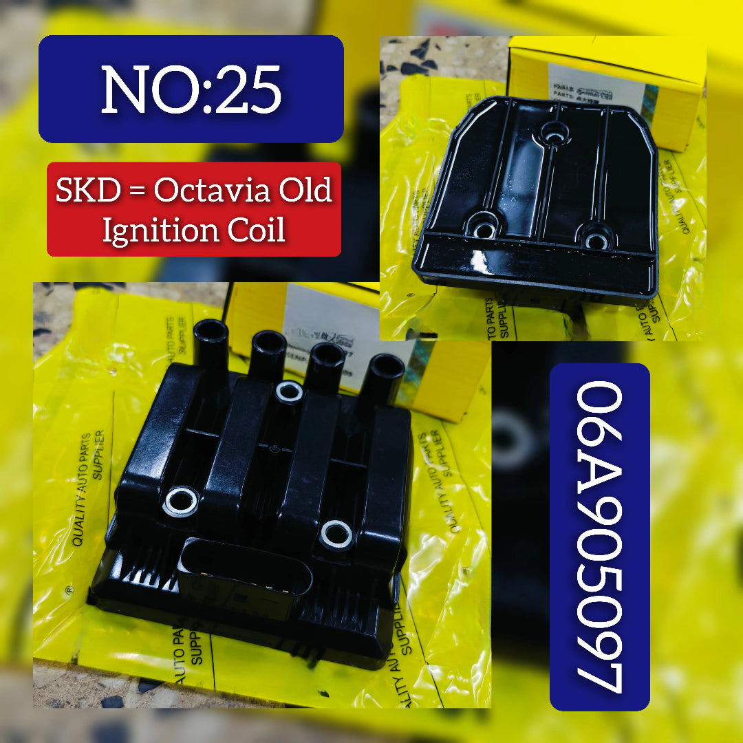 Ignition Coil 06A905097 06A905097 06A905097A Compatible With SKODA OCTAVIA I (1U2) & VW NEW BEETLE (9C1, 1C1)