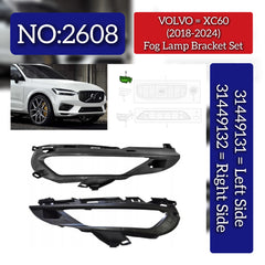 Front Bumper Brackets Set Left 31449131 Right 31449132 Compatible With VOLVO XC60 II (246) Tag No.2608