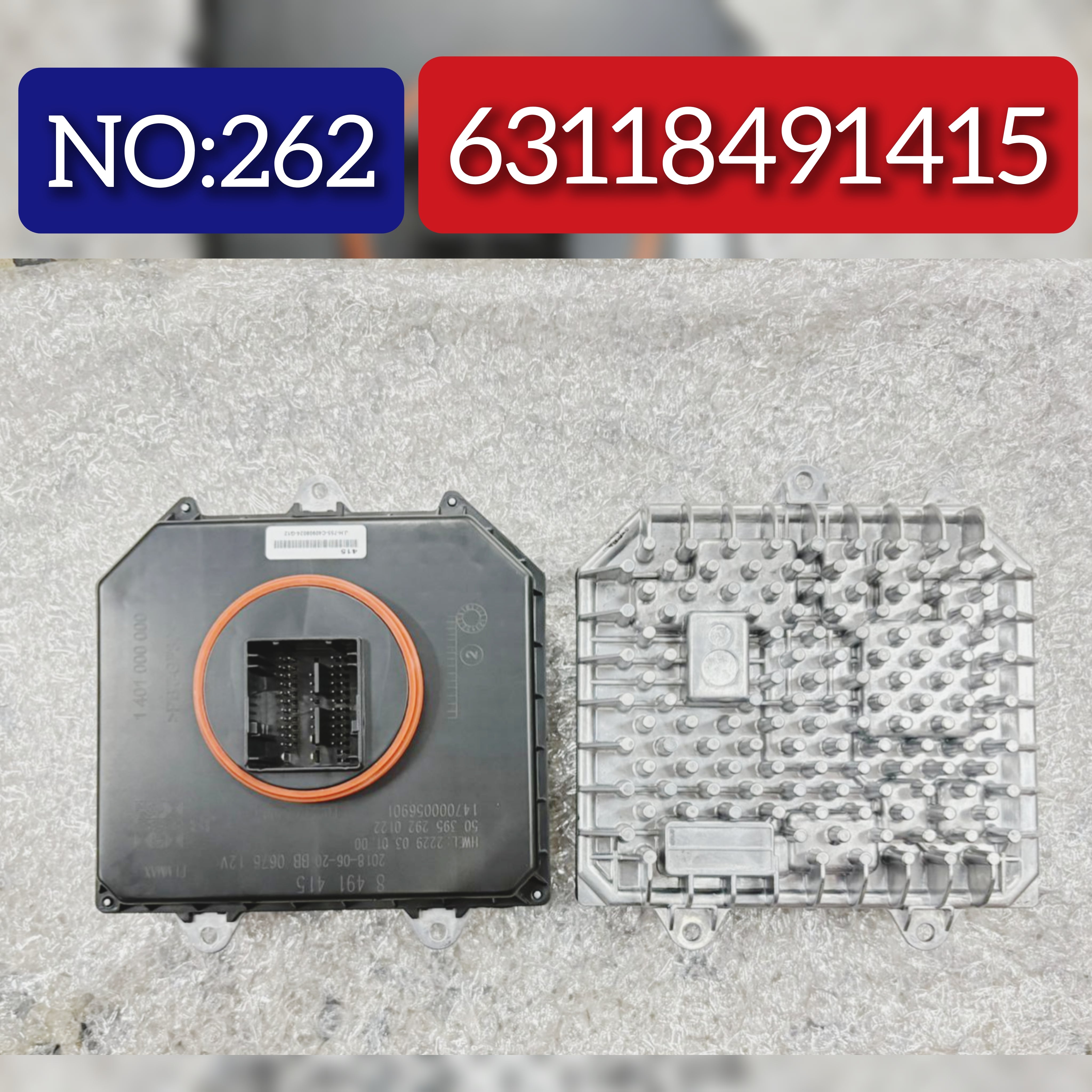 LED Headlight Daytime Running Light Module 63118491415  Compatible With BMW 7 SERIES  (G11, G12) Tag No.262