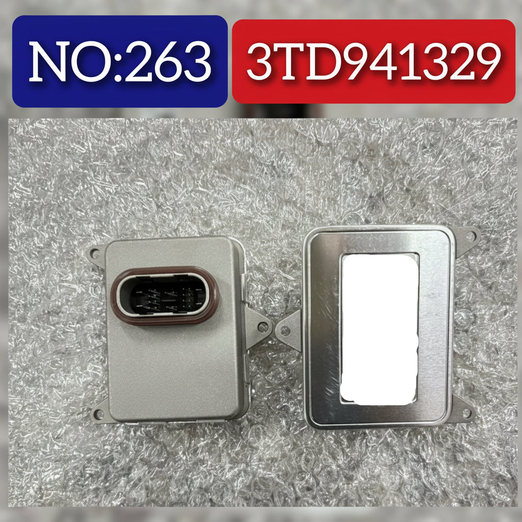 LED Headlight Daytime Running Light Module 3TD941329 Compatible With SKODA PASSAT/OCTVIA/SUPERB/YETI Tag No.263