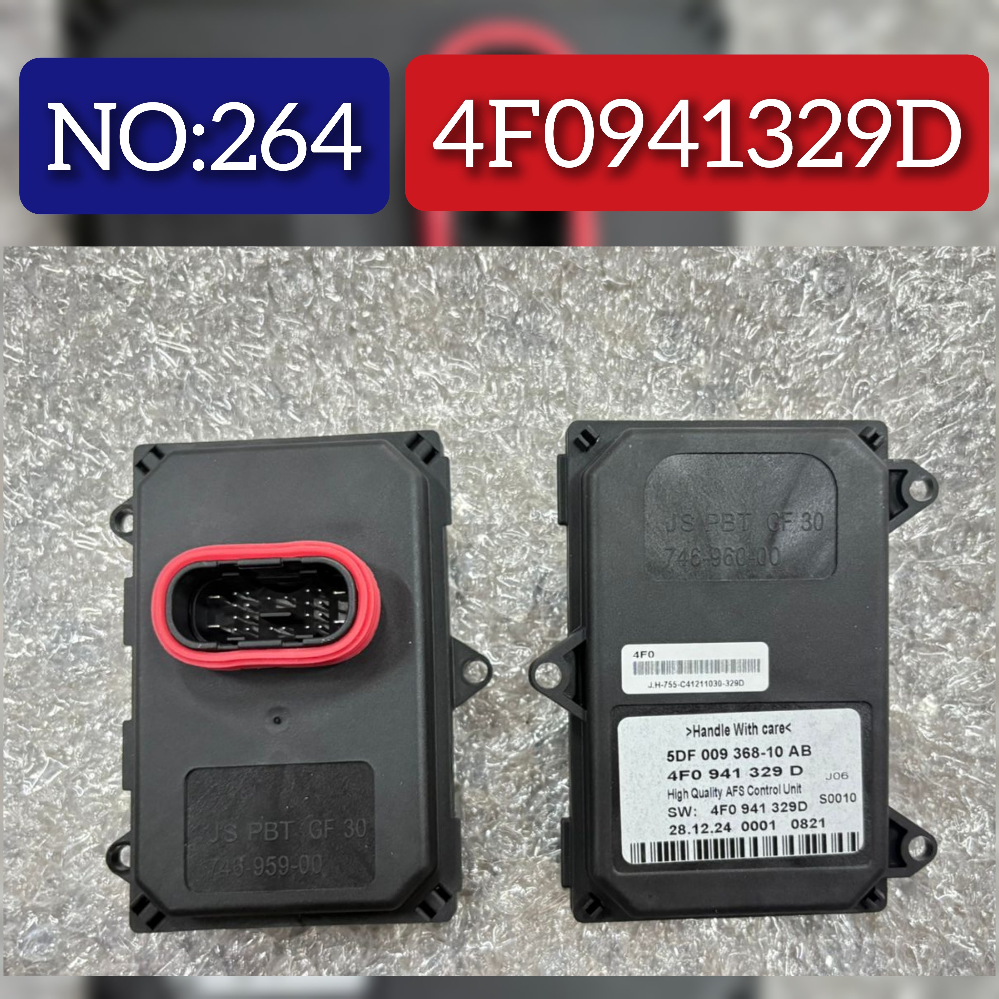 LED Headlight Daytime Running Light Module 4F0941329D Compatible With AUDI A6 C6 (4F2) | A6 / S6 Q7 (4LB) Tag No.264