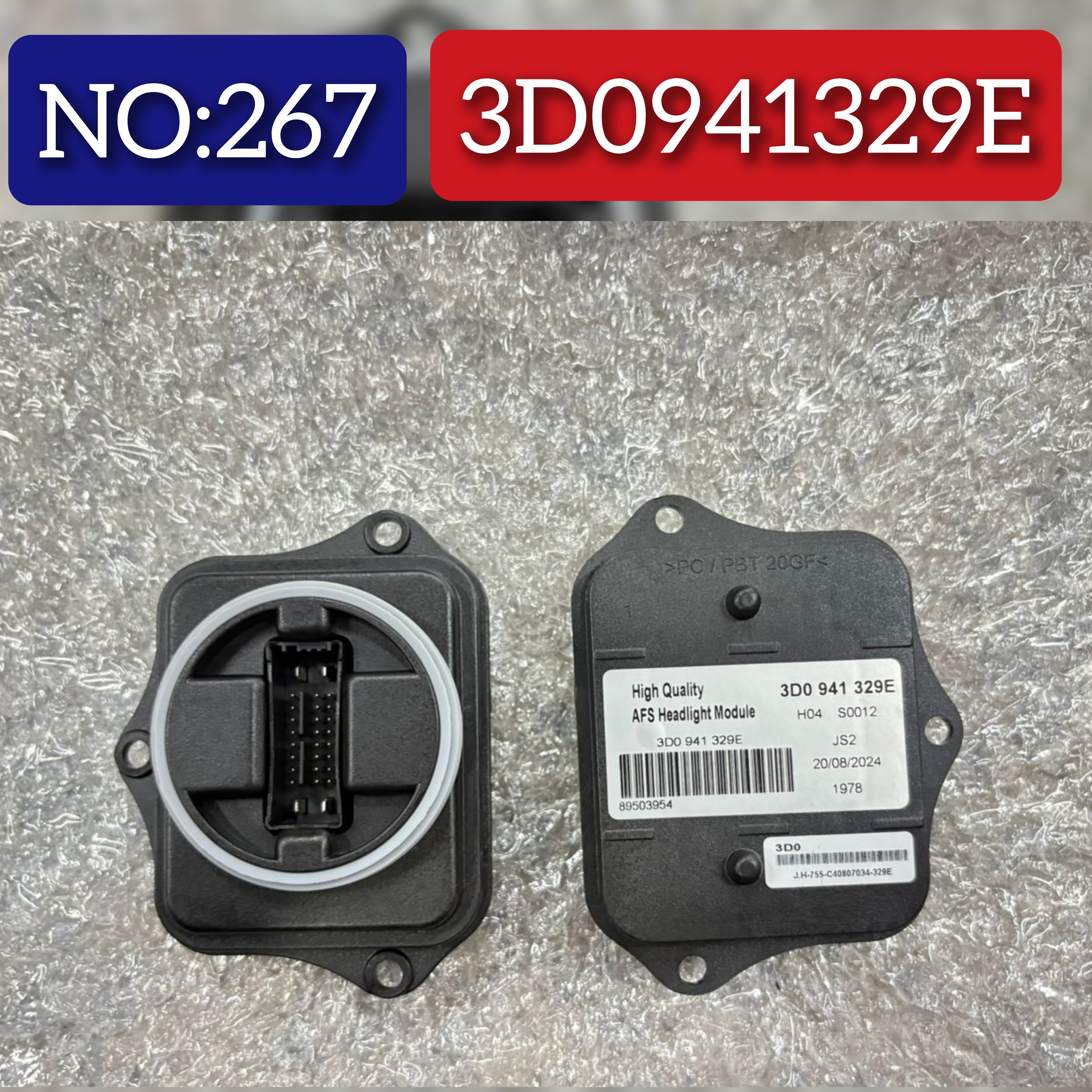 LED Headlight Daytime Running Light Module  3D0941329E Compatible With AUDI Q5 8R/MK7 GTI Tag No.267