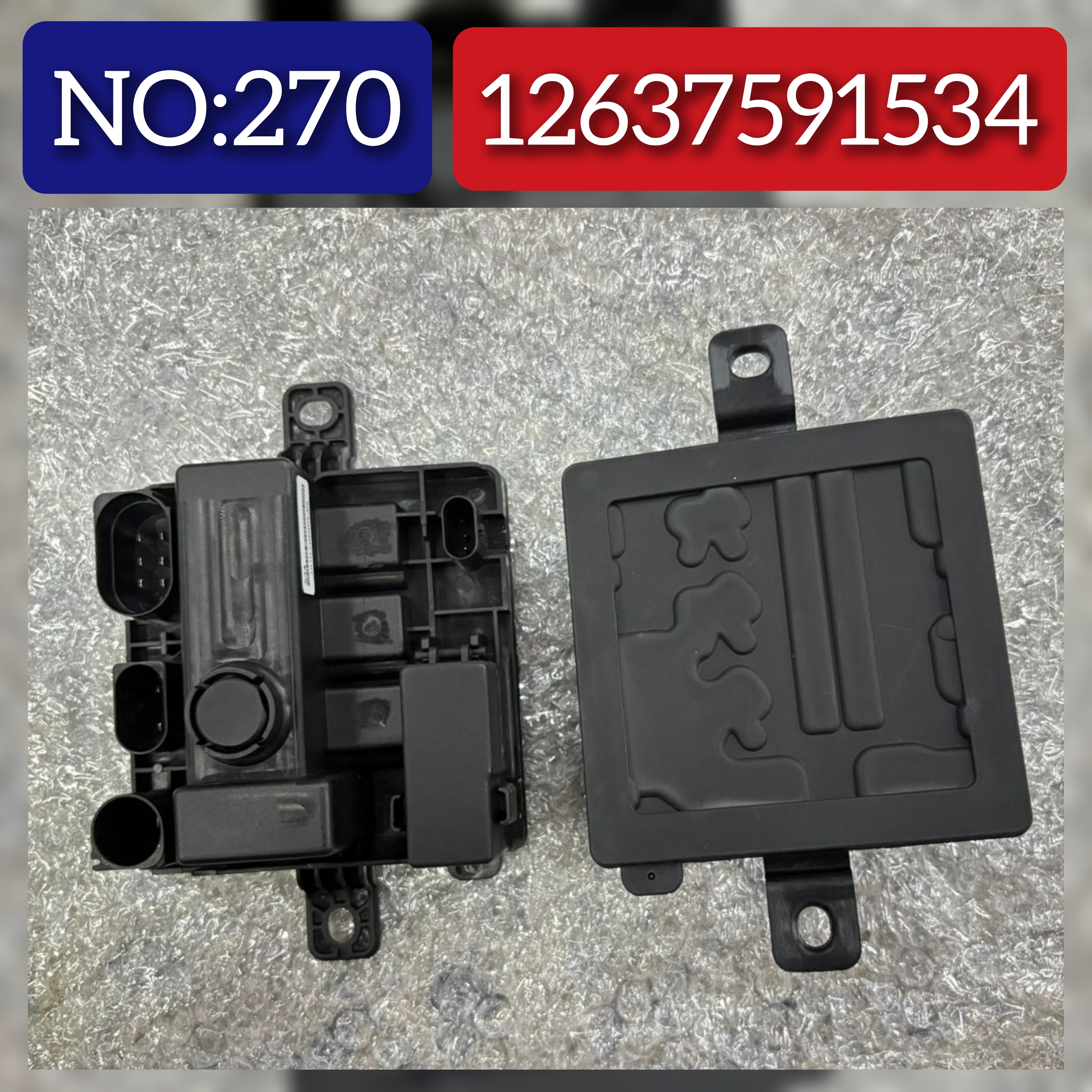 LED Headlight Daytime Running Light Module 12637591534  Compatible WithBMW X3 (F25) X6 (F16, F86) Tag No.270
