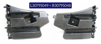 Front Bumper Bracket Left 30795049 & Right 30795048 Compatible With VOLVO S60 (2011-2013) Tag No.2710