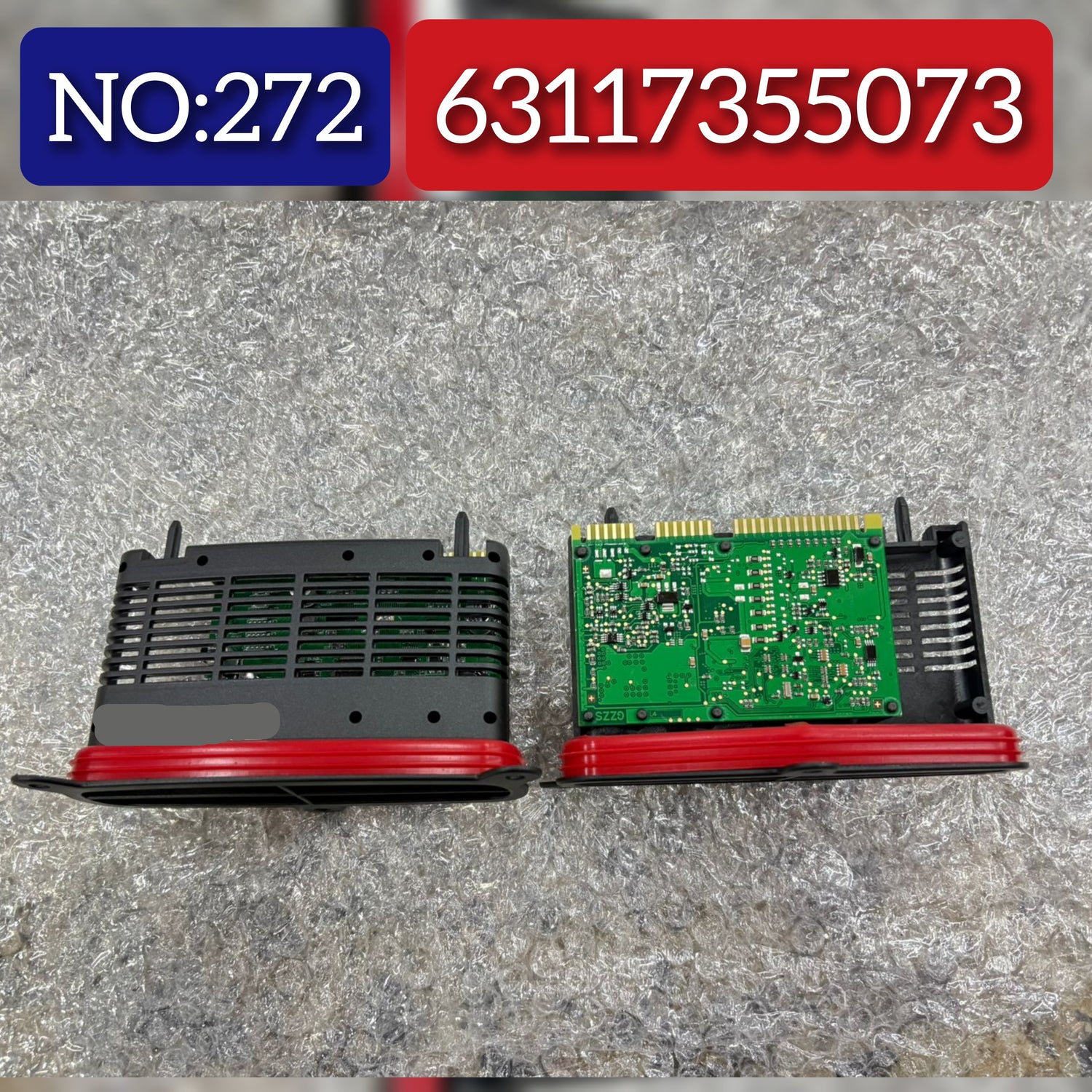 Headlight Driver Module Control Unit  63117355073 Compatible With BMW 5 Series (F10) Tag No.272