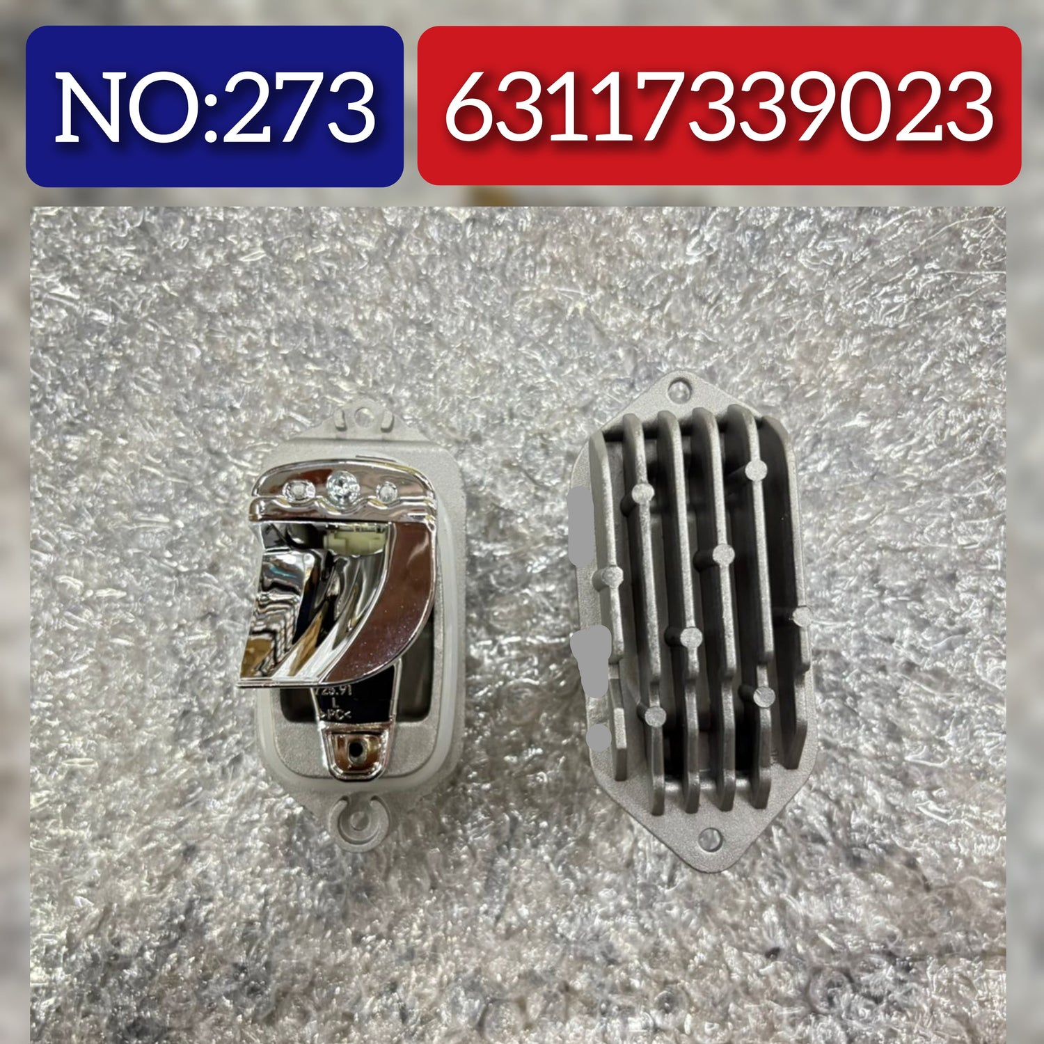 LED LEFT  Headlight Driver Module Control Unit  63117339023 Compatible With BMW  7 Series  (F01, F02, F03, F04) Tag No.273