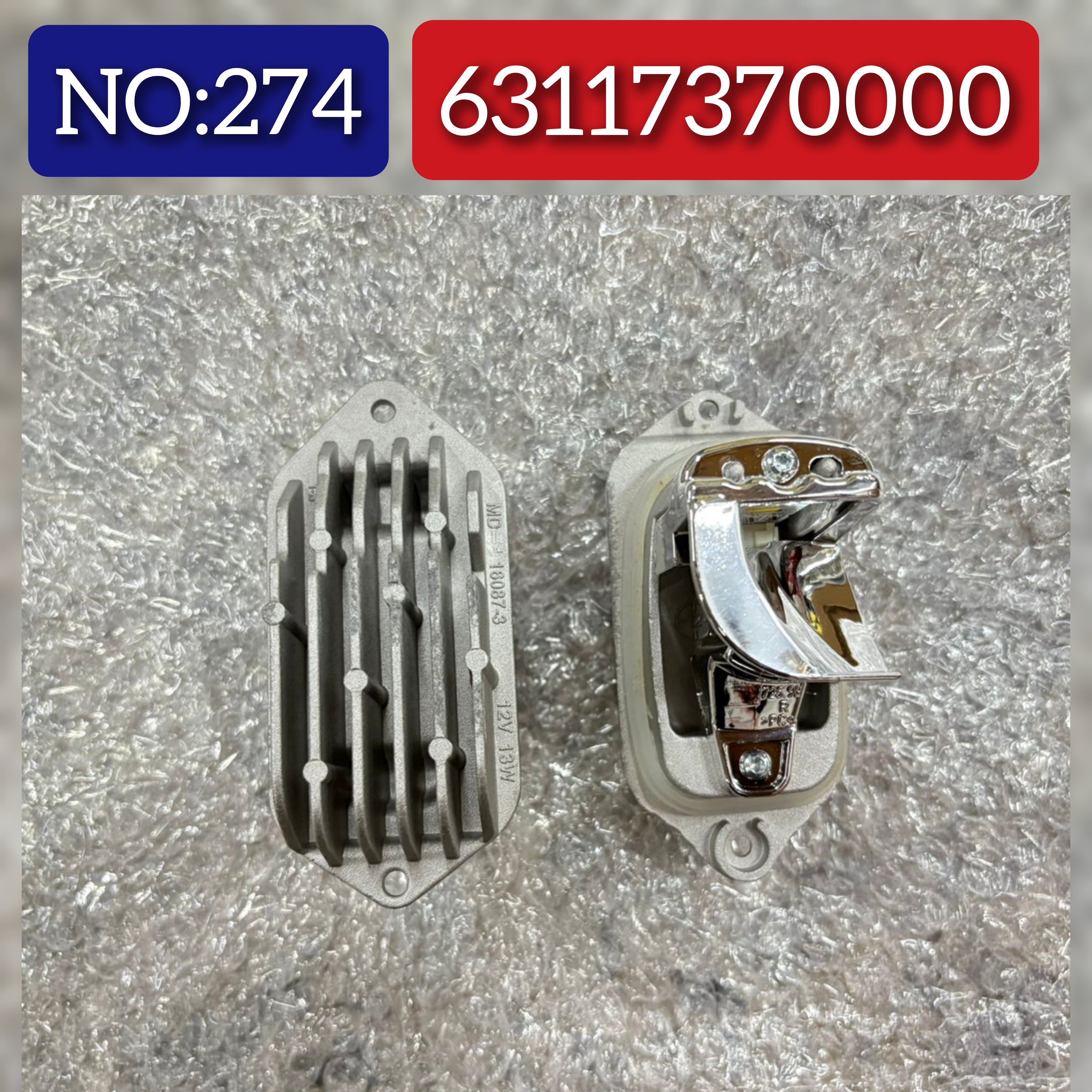 LED Headlight Driver Module Control Unit 63117370000 Compatible With BMW 7 (F01, F02, F03, F04) Tag No.274