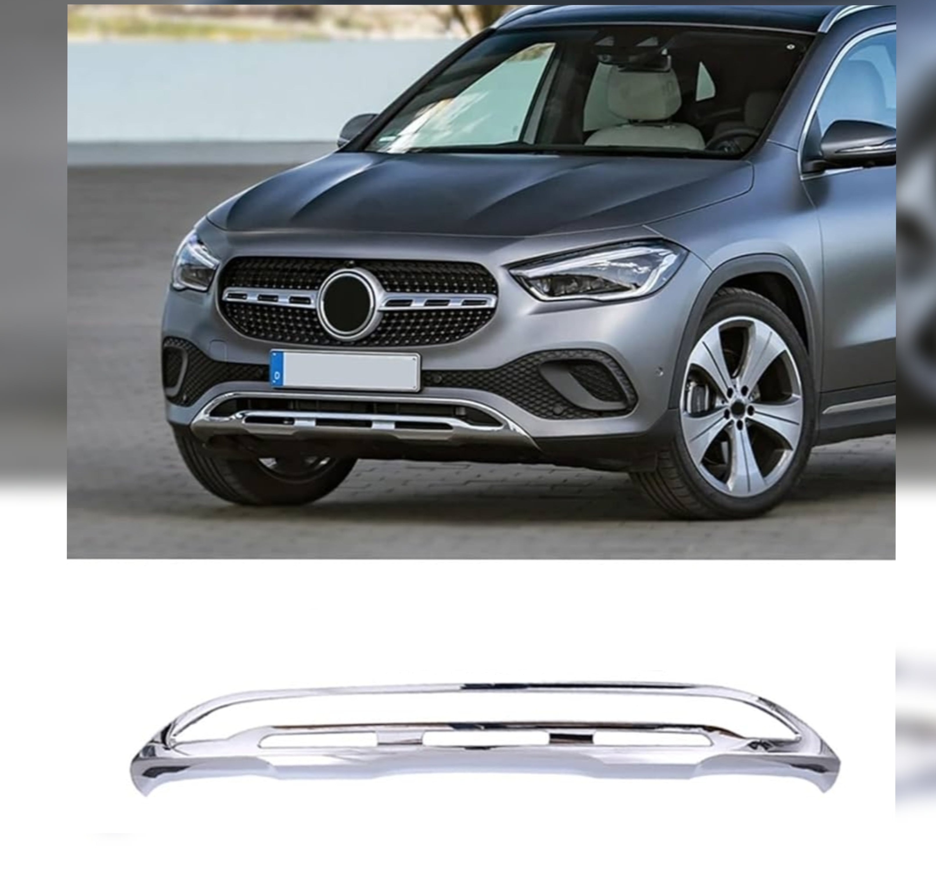 Front Bumper Chrome 2478805901 & 2478858103 Compatible With Mercedes Benz (247) (GLA) Tag No.279