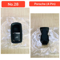 Pin Window Black Switch 7PP959855CDML 7PP959855BDML 7PP959855HDML Compatible With Porsche Cayenne & Panamera Boxster / Cayenne / Macan / Panamera Tag-SW-28