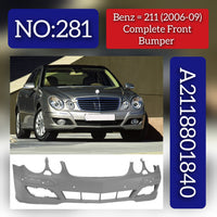 Front Bumper A2118801840 Compatible With MERCEDES-BENZ E-CLASS (W211)  Tag No.281