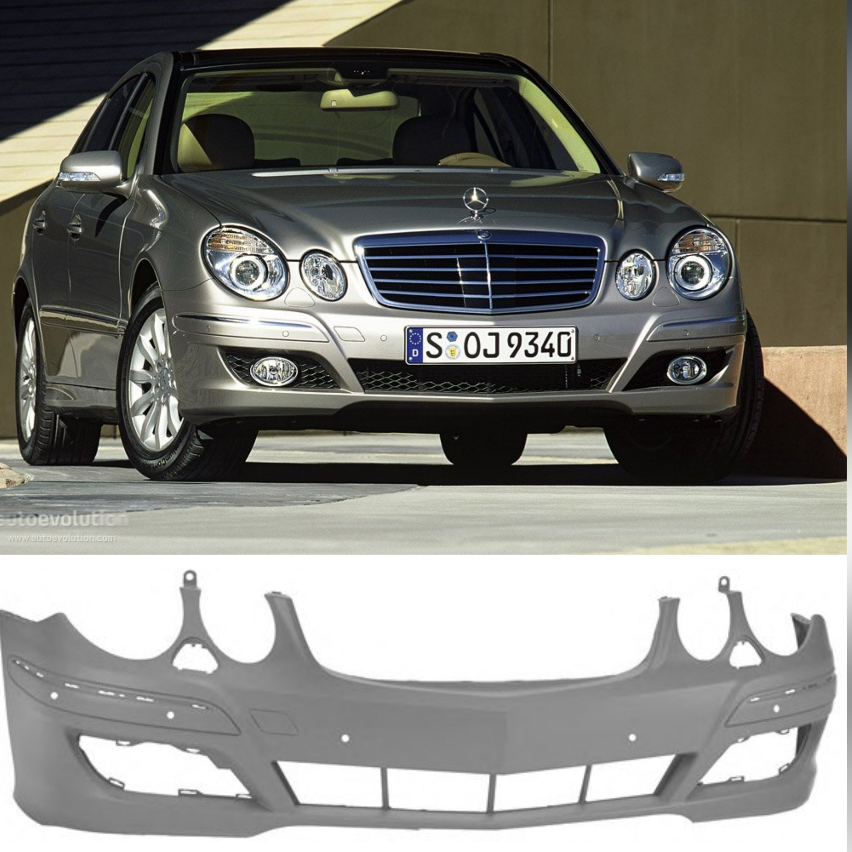 Front Bumper A2118801840 Compatible With MERCEDES-BENZ E-CLASS (W211)  Tag No.281