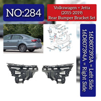 Rear Bumper Bracket Left 16D807393A Right 16D807394A Compatible With Volkswagen  For JETTA Tag No.284