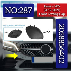 Front Towing Cap 2058856402 Compatible With Mercedes Benz  C CLASS W205 Tag No.287