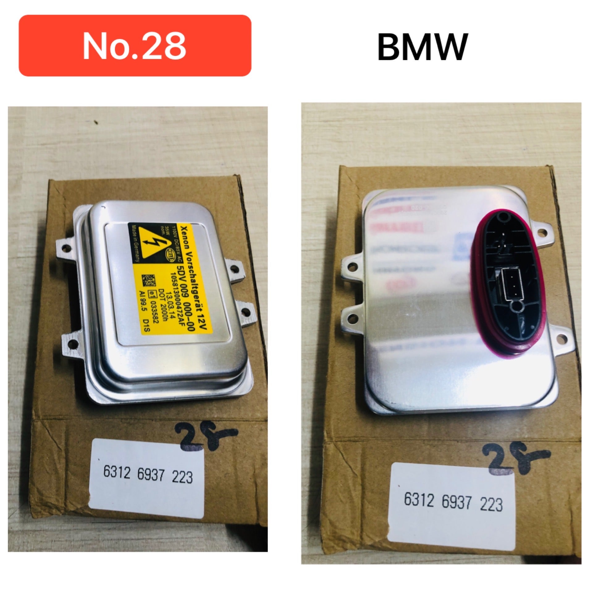 Headlight Ballast Control Unit 63126937223 For BMW 5 Series E60 Tag-BL-28