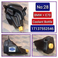 Coolant Bottle  17137552546 17137647290 17138621092 17138630170 Compatible With BMW X5 E70 Tag-B-28