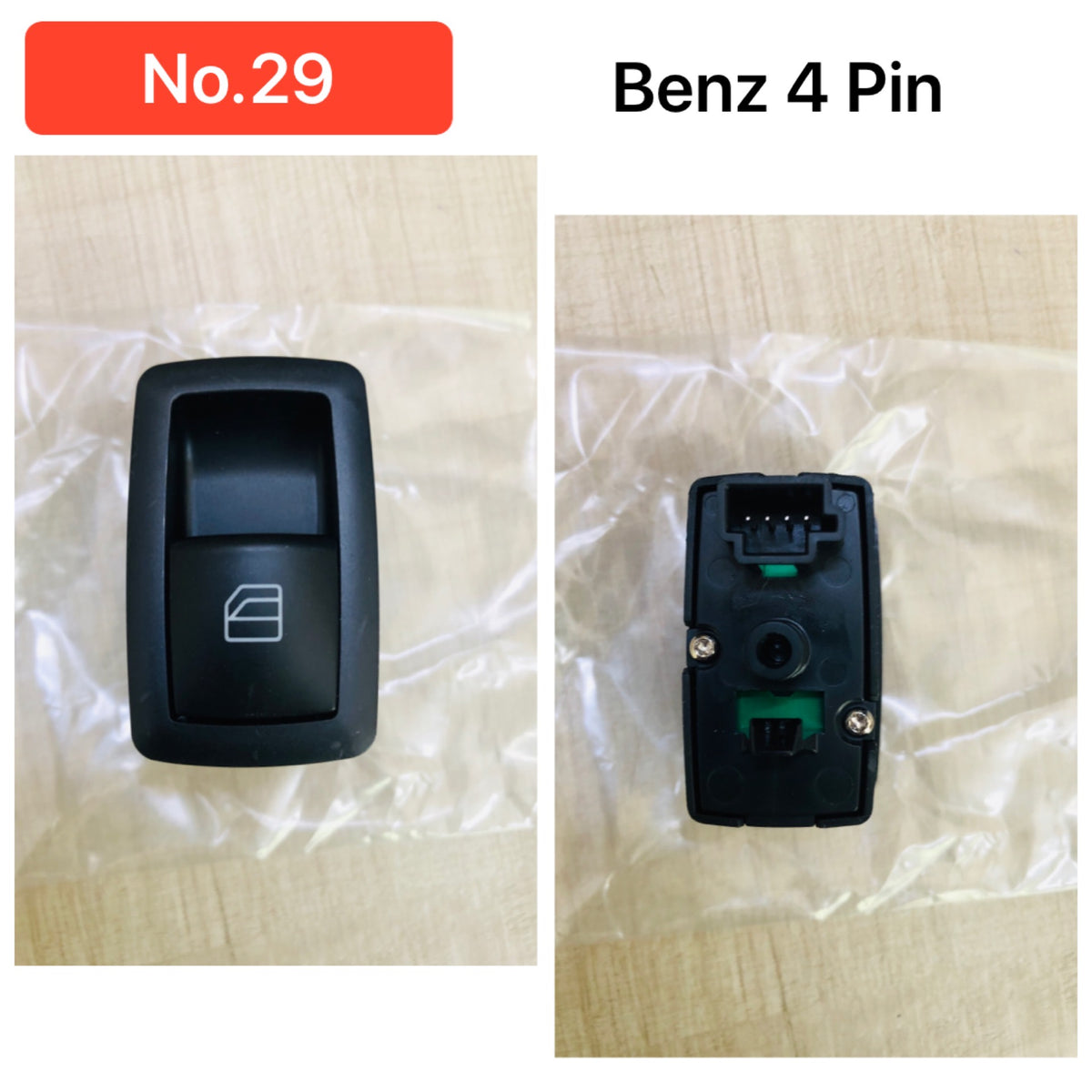 Effortless Control MERCEDES Benz 251 4 Pin Window Black Switch For Model 251 2518200510 25182005109116 A2518200510 Tag-SW-29