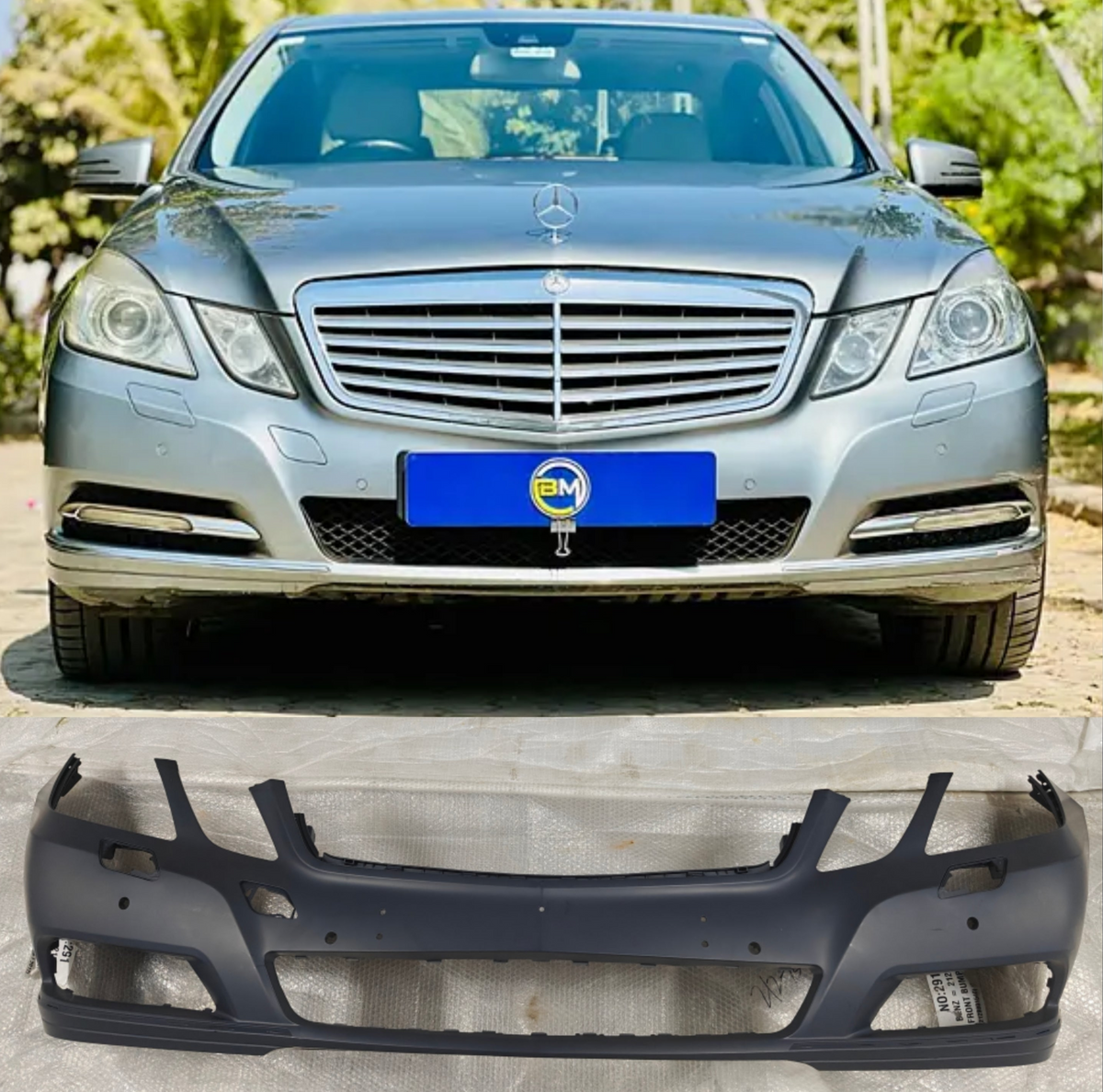 Complete Front Bumper A2128801540 2128801540 Compatible With MERCEDES-BENZ E-CLASS (W212) (2009-2012) Tag No.291