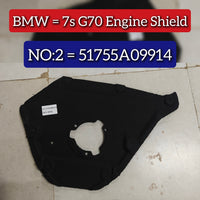 Engine Sheild 51755A09914 Compatible With BMW 7s G70 Tag No.2