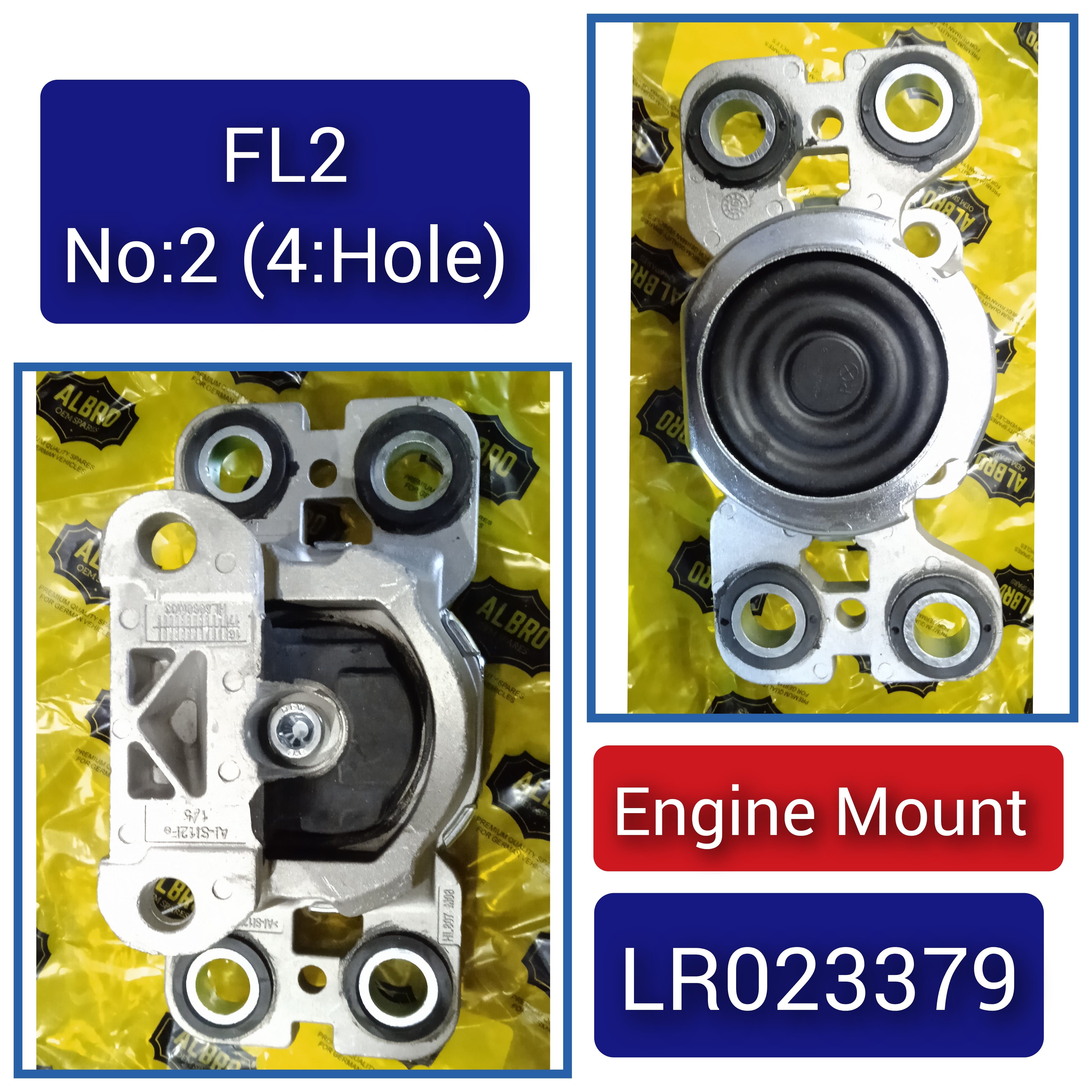 Front Left Transmission Mount LR023379 Compatible With LAND ROVER FREELANDER 2 (L359) | LR2