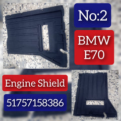Underfloor Coating Center 51757158386 Compatible with BMW X5 E70 & X6 E71, E72 Tag No.2