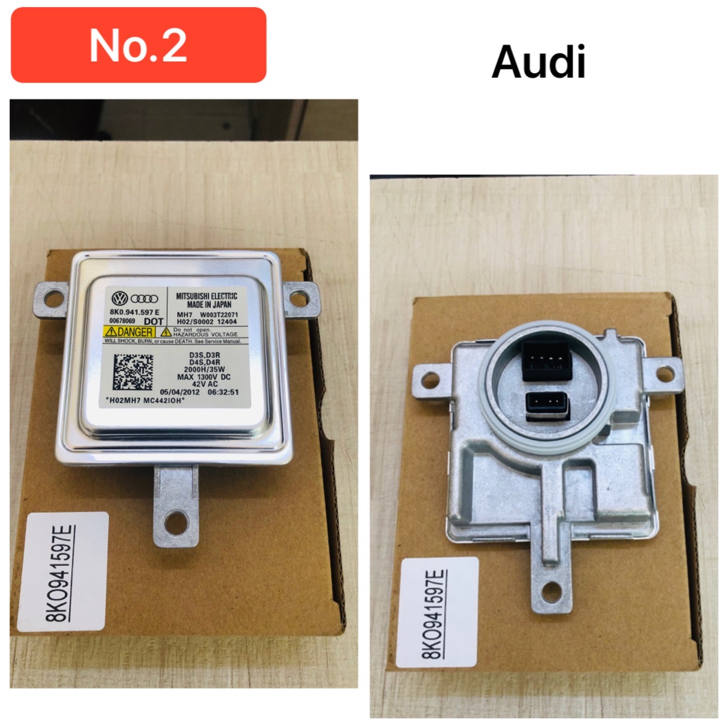 Blaster(Headlight Ballast) 8K0941597E 8K0941597 8K0941597B 8K0941597C  For AUDI A4 A6 A8  Q5 & VOLVO V40 Tag-BL-02
