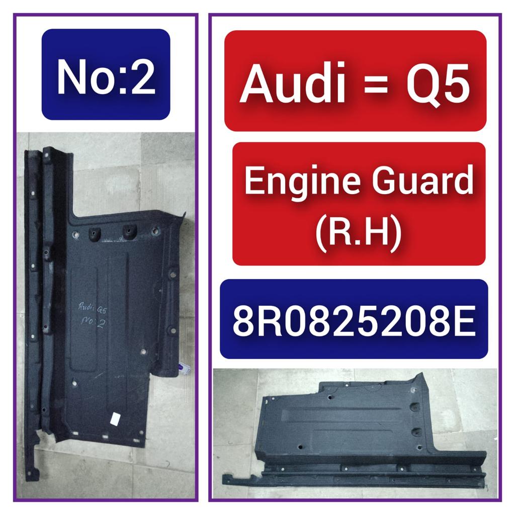 Floor Pan Splash Shield  Right  8R0825208C 8R0825208E Compatible With AUDI Q5 8RB Tag No.2
