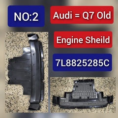 Radiator Support Splash Shield Front Lower 7L8825285C Compatible With AUDI Q7 4LB