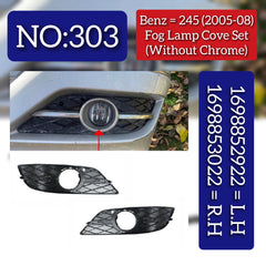Fog Lamp Cover Left 1698852922 & Right 1698853022 Compatible With MERCEDES-BENZ B-Class W246 2005-2008 Tag No.303