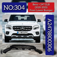 Front Lower Bumper A2478800306 2478800306 Compatible With Mercedes-Benz B-CLASS W247 (2020-2025) Tag No.304