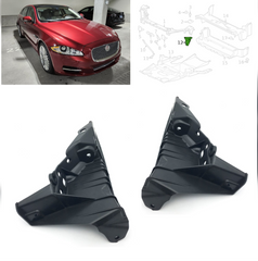 Fender Bracket Left C2D39469 & Right C2D39468 Compatible With Jaguar XJL (2010-2019) Tag No.3054