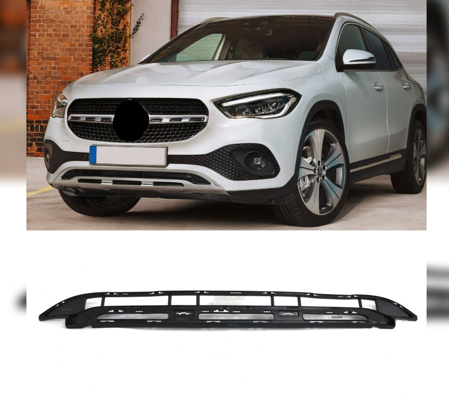 Front Bumper Lower Grill A2478859903 Compatible With Mercedes Benz 247 GLA (2020-2024) Tag No.309