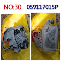 Oil Cooler 059117021P Compatible With Audi = Q5 NO:30