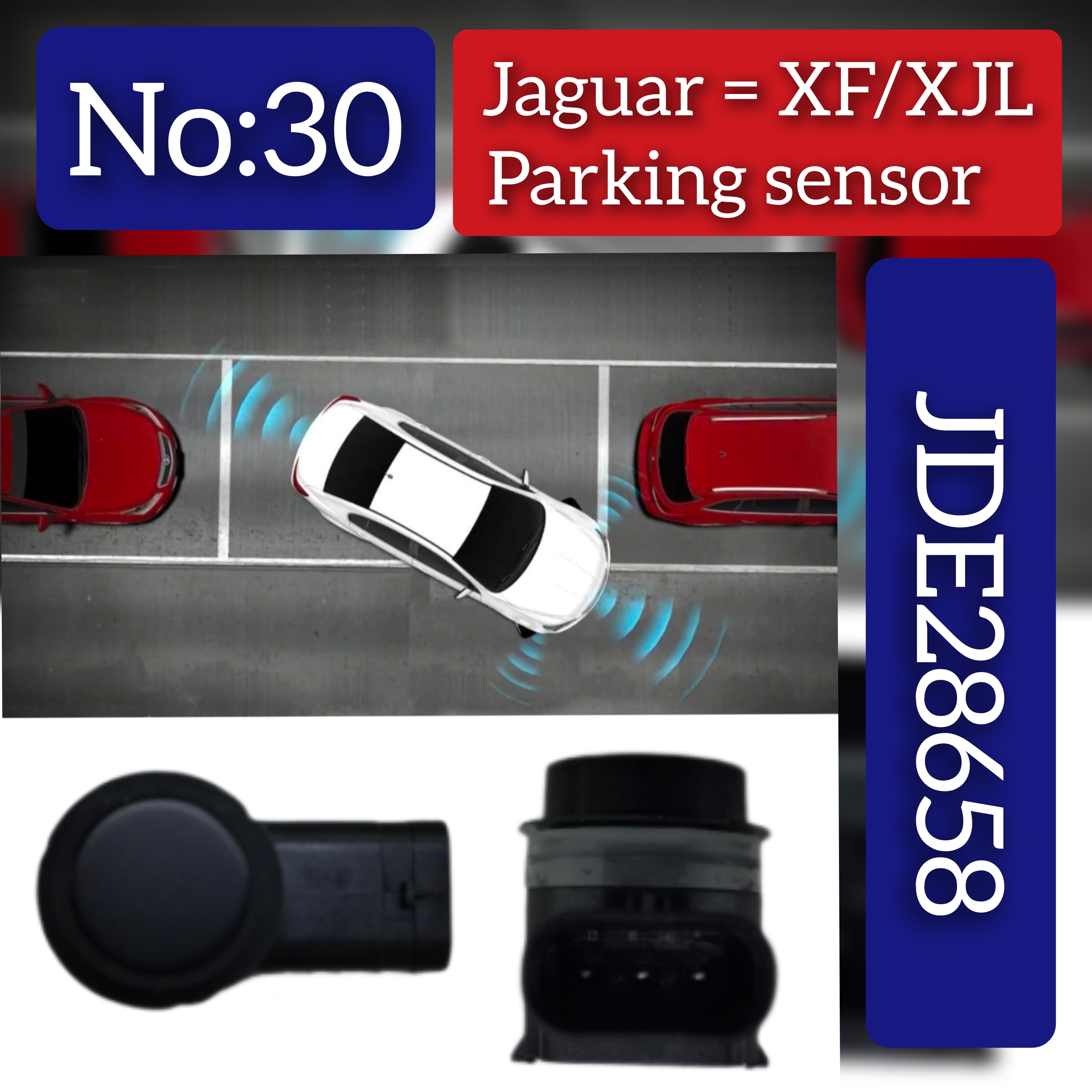 Parking Distance Control Sensors JDE28658 Compatible With JAGUAR XF I (X250) & XJ (X351)