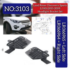 Headlight Bracket Set Right LR066964 & Left LR066965 Compatible With Land Rover Discovery Sport - L550 (2015-2019) Tag No.3103
