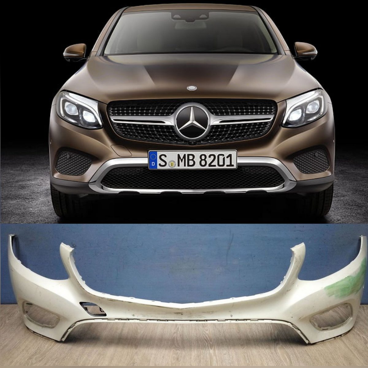 Front Bumper A2538850425 2538850425 Compatible With MERCEDES-BENZ GLC (X253) Tag No.311