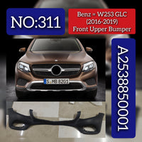 Front Upper Bumper 2538850001 Compatible With Mercedes Benz W253 GLC (2016-19) Tag No.311
