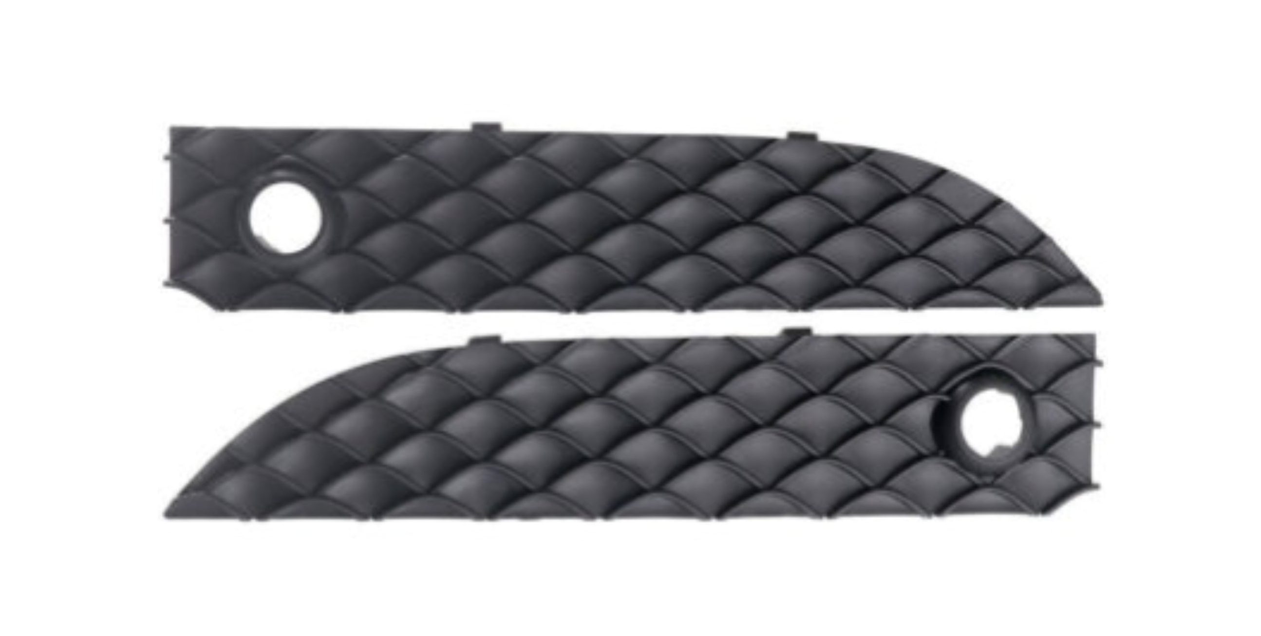 Front Bumper Grill Covers Left 2538850702 & Right 2538850802 Compatible With Mercedes Benz (W253) GLC-Class (2020-2022) Tag No.316