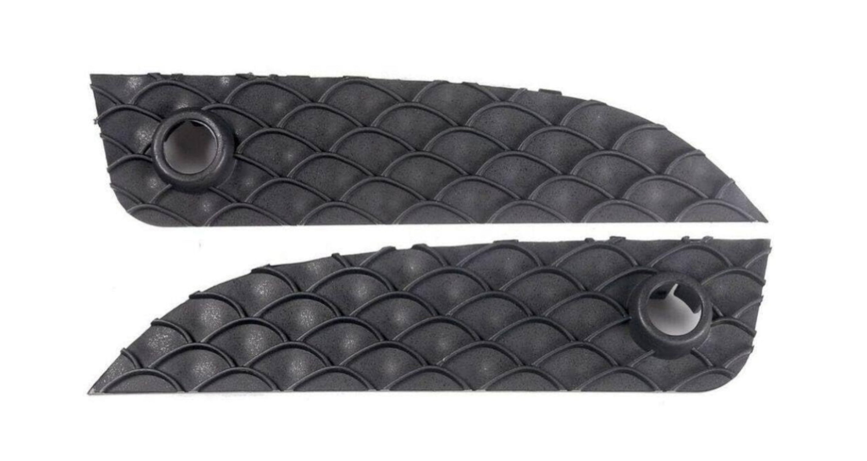 Front Bumper Grill Cover Left 2538855100 & Right 2538855200 Compatible With Mercedes Benz (W253) GLC-Class (2016-2019) Tag No.317