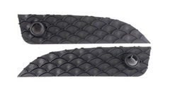 Front Bumper Grill Cover Left 2538855100 & Right 2538855200 Compatible With Mercedes Benz (W253) GLC-Class (2016-2019) Tag No.317