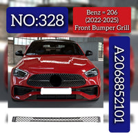 Front Bumper Grill A2068852101 2068852101 Compatible With Mercedes Benz (W206) C-Class (2022-2025) Tag No.328