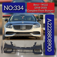 Complete Front Bumper 2228808900 Compatible With Mercedes Benz W222 (2018-20) Tag No.334