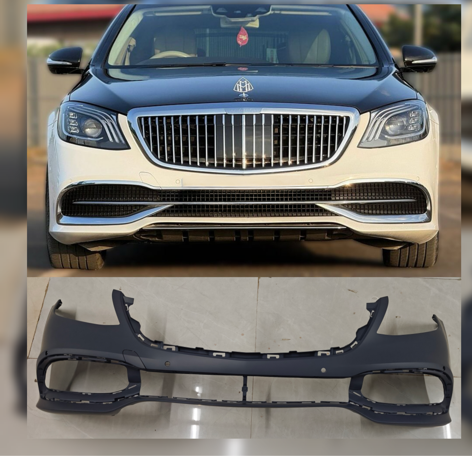 Complete Front Bumper 2228808900 Compatible With Mercedes Benz W222 (2018-20) Tag No.334
