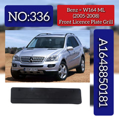 Front Licence Plate Grill 1648850181 A1648850181 Compatible With Mercedes Benz W164 2006-08 Tag No.336