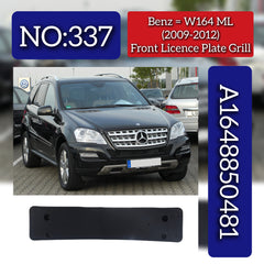 Front Licence Plate Grill 1648850481 A1648850481 Compatible With Mercedes Benz 164 (2006-08) Tag No.337