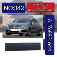 Front Licence Plate Grill 1768801644 Compatible With Mercedes Benz W176 2015-18 Tag No.342