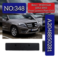 Front Licence Plate Grill 2048850281 Compatible With Mercedes Benz W204 2012-14 Tag No.348