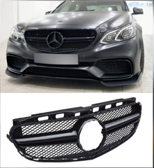 Diamond Black Show Grill Compatible With Mercedes Benz E-CLASS  W212 T-2  Tag 19