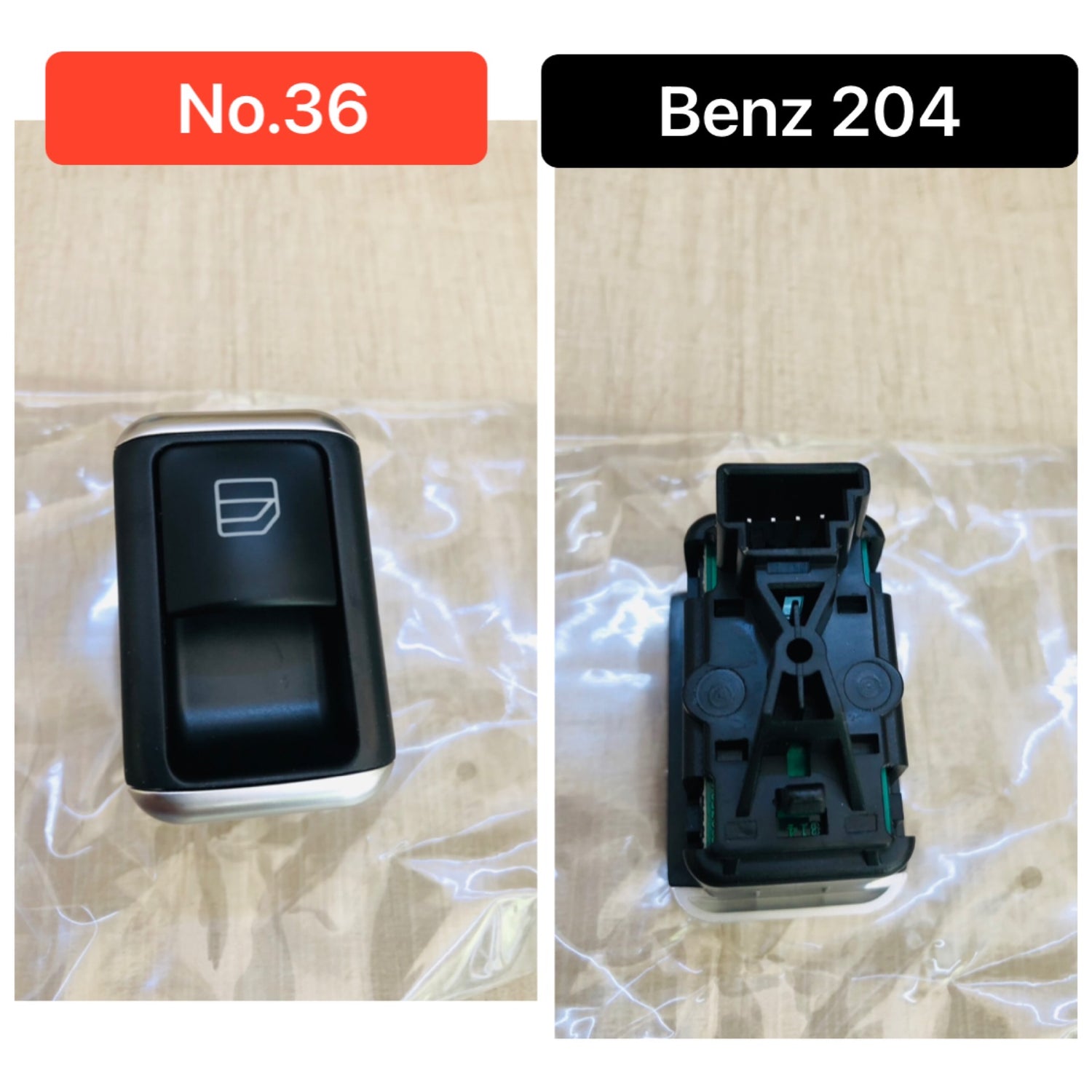 4-Pin Window Switch For Models 204/212/207/197 2049058202 2049058102 2048700451 A2049058202  A2049058102 Compatible With MERCEDES Benz C-CLASS W204 & E-CLASS W212 Tag-SW-36
