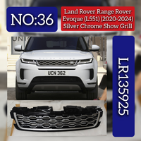 Silver Chrome Show Grill LR135925 Compatible With Land Rover Range Rover Evoque - L551 (2020-2024) Tag No.36