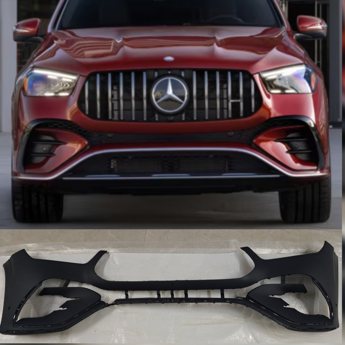 Front Upper Bumper 1678850010 A1678850010 Compatible With Mercedes-Benz GLE CLASS W167 (2020-2025) Tag No.362